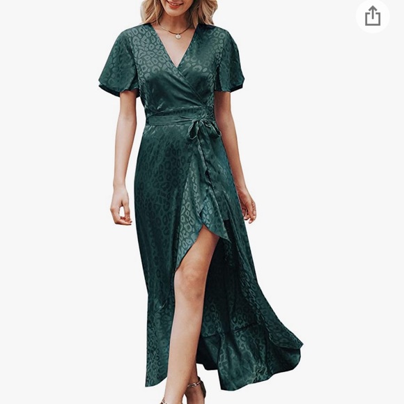 These wrap dresses are slimming and fun!! - Picture 2 of 2